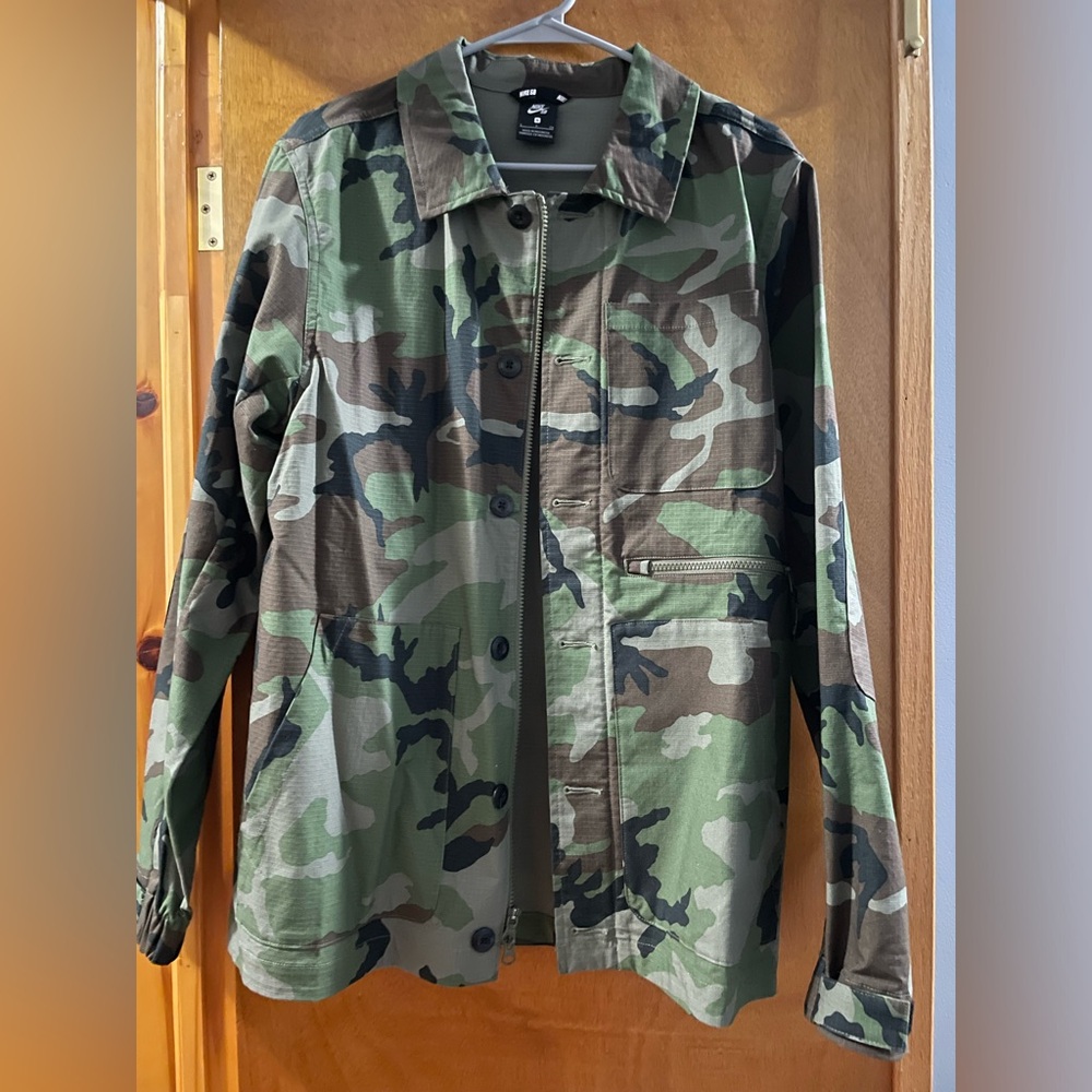 Nike SB camo jacket overcoat